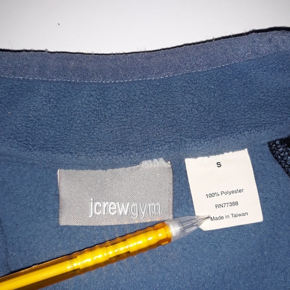 J Crew Women’s ColorBlock Fleece full zip Jacket - Picture 5 of 6